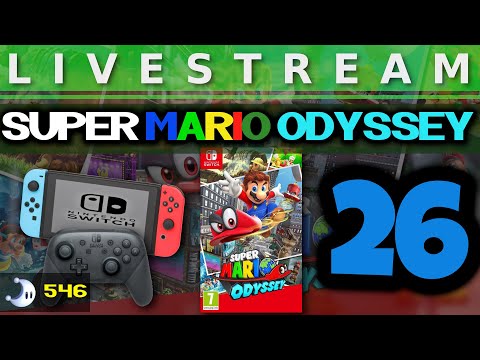 Livestream - Super Mario Odyssey (Switch) Teil 26 - 546 Moons