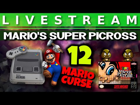Livestream - Marios Super Picross (SNES) Teil 12