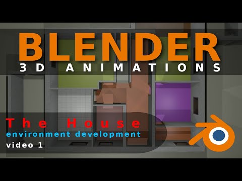 Blender - Animation The House Video 1