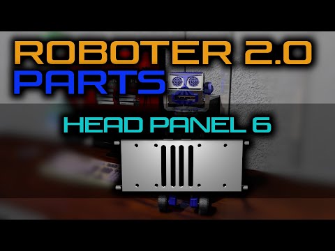 Arduino Roboter 2.0 - Parts (Head Panel 6)