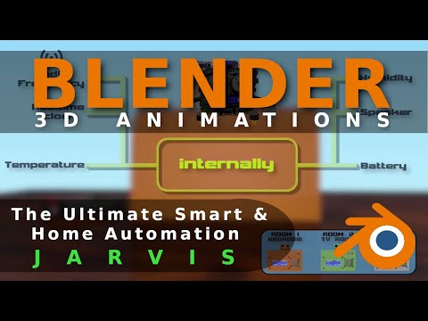Blender - Animation The Ultimate Smart Home Automation & Security  System JARVIS