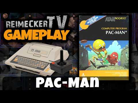 RTV - Gameplay - Pac-Man (Atari 8-Bit)