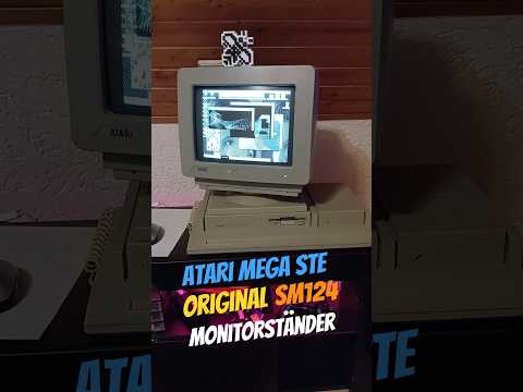 Reimecker TV - Atari Mega STE - Original Monitor St&auml;nder f&uuml;r SM124