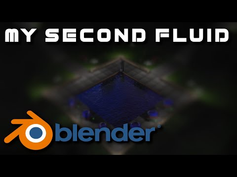 Blender - Animation Flüssigkeit Garten Nerd in Space