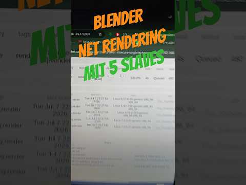 Reimecker TV - Blender Render Farm like Pixar Reimecker TV - Blender Render Farm like Pixar