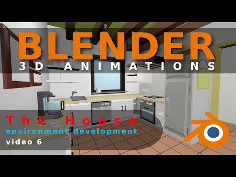 Blender - Animation The House Video 6