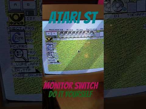 Reimecker TV (Atari ST Upgrades) Atari Mega STE Monitor Umschalter