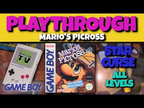 Playthrough - Marios Picross - Star Kurs (Gameboy)
