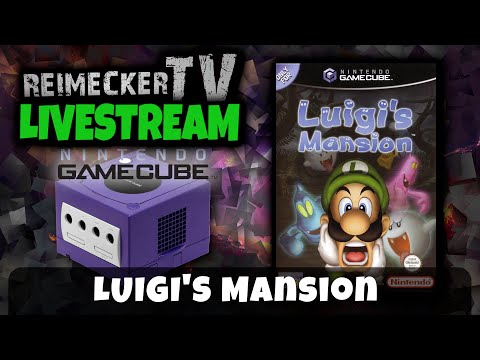 RTV - Livestream - Luigis Mansion (Gamecube)