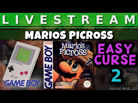 Livestream - Playthrough - Marios Picross Easy Curse (Gameboy) Teil 2