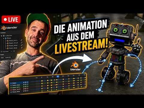 Reimecker TV - Die Roboter Animation aus dem Livestream Reimecker TV - Die Roboter Animation aus dem Livestream