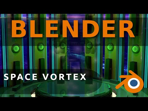 Blender - Animation Space Vortex