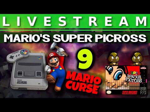 Livestream - Marios Super Picross (SNES) Teil 9