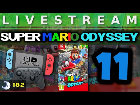 Livestream - Super Mario Odyssey (Switch) Teil 11 - 182 Moons