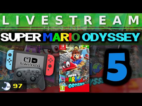Livestream - Super Mario Odyssey (Switch) Teil 5 - 97 Moons