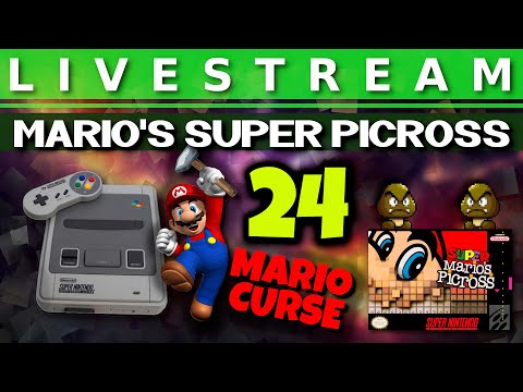 Livestream - Marios Super Picross (SNES) Teil 24