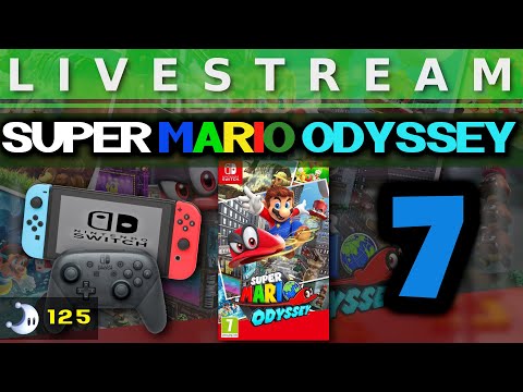 Livestream - Super Mario Odyssey (Switch) Teil 7 - 125 Moons