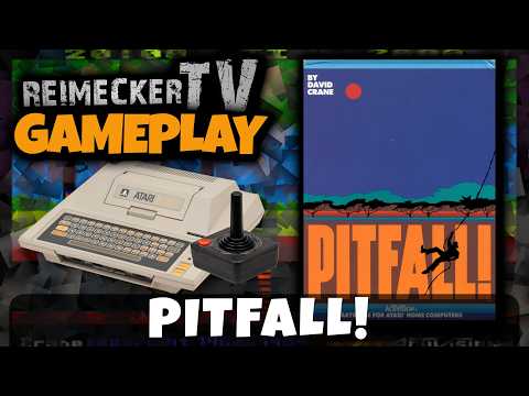RTV - Gameplay - Pitfall! (Atari 8-Bit)