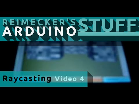 Arduino Raycasting Engine Versuch 4 - mit Texturen
