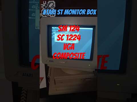 Reimecker TV (Atari ST Upgrades) Atari Mega STE Monitor Umschalter