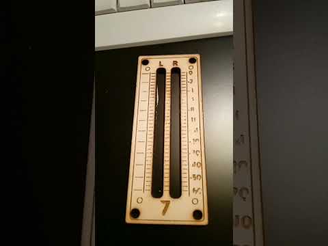 Update Arduino VU Meter #001 (Der Laser war schuld)