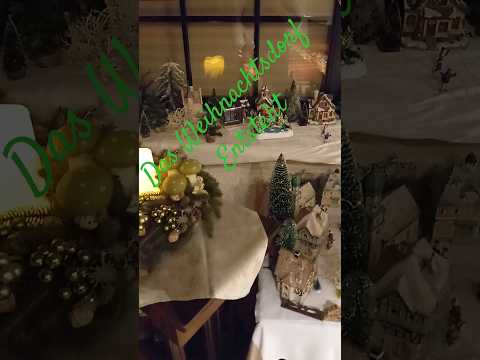 Das neue Weihnachtsdorf ist fast fertig (Merry Christmas 2025) #holidayswithyoutube