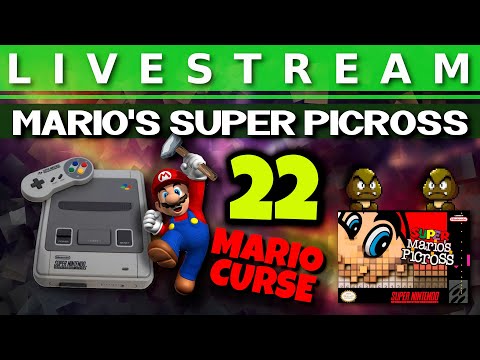 Livestream - Marios Super Picross (SNES) Teil 22