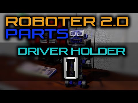 Arduino Roboter 2.0 - Parts (Driving Modul Driver Holder)