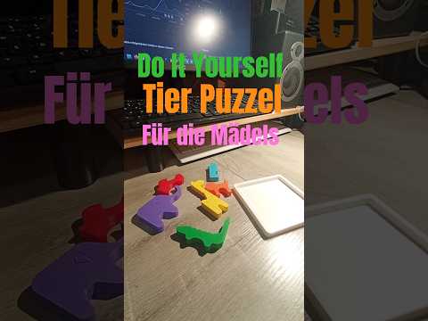 Reimecker TV (Do It Yourself) Buntes Tier Puzzle f&uuml;r die M&auml;dels