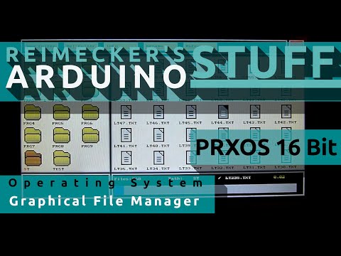 PrXoS //  Graphical file manager for Arduino // Jan. 2018