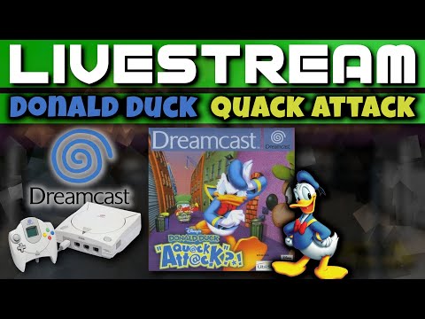 Livestream - Donald Duck - Quack Attack (Dreamcast)