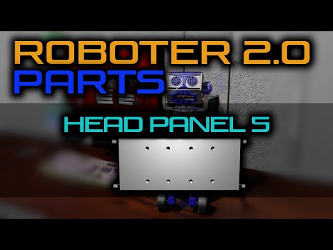 Arduino Roboter 2.0 - Parts (Head Panel 5)
