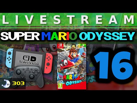 Livestream - Super Mario Odyssey (Switch) Teil 16 - 303 Moons