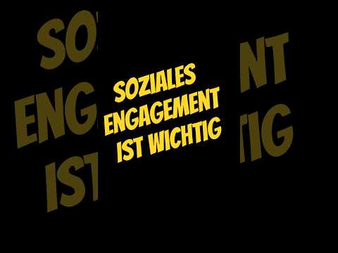 soziales engagement ist wichtig