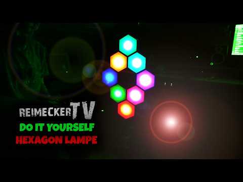 Reimecker TV (Do It Yourself) Hexagon LED Stehlampe - 1st Test #3dprinting